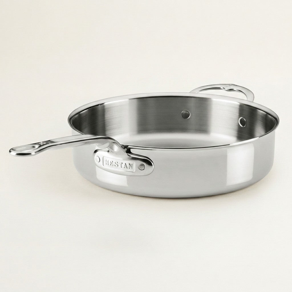 Hestan ProBond Luxe Covered Sauté Pan with Helper Handle, 3.5 Qt