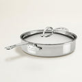 Hestan ProBond Luxe Covered Sauté Pan with Helper Handle, 5 Qt