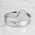 Hestan ProBond Luxe Covered Essential Pan with Helper Handle, 5 Qt