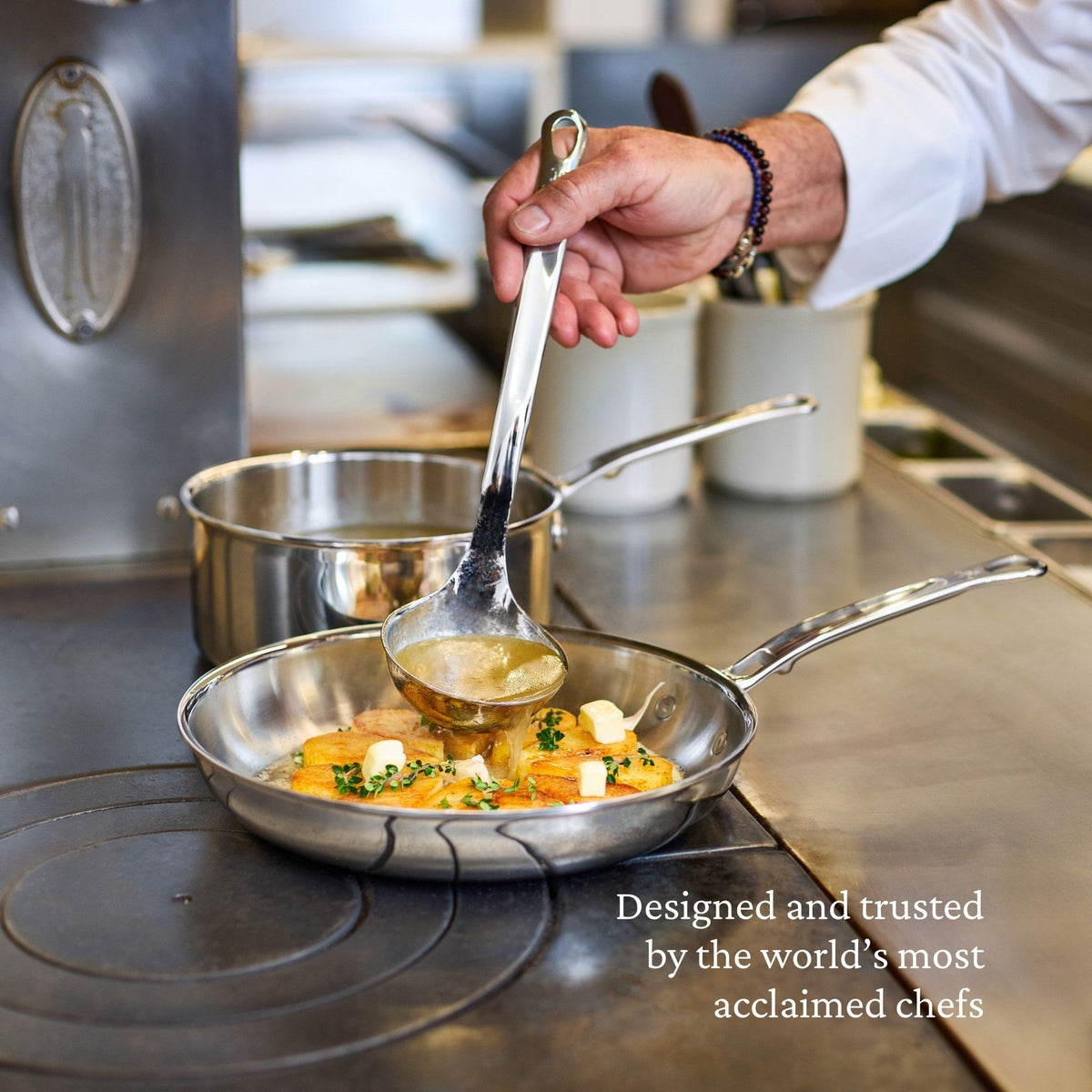 Hestan ProBond Luxe Covered Saucepan, 3 Qt