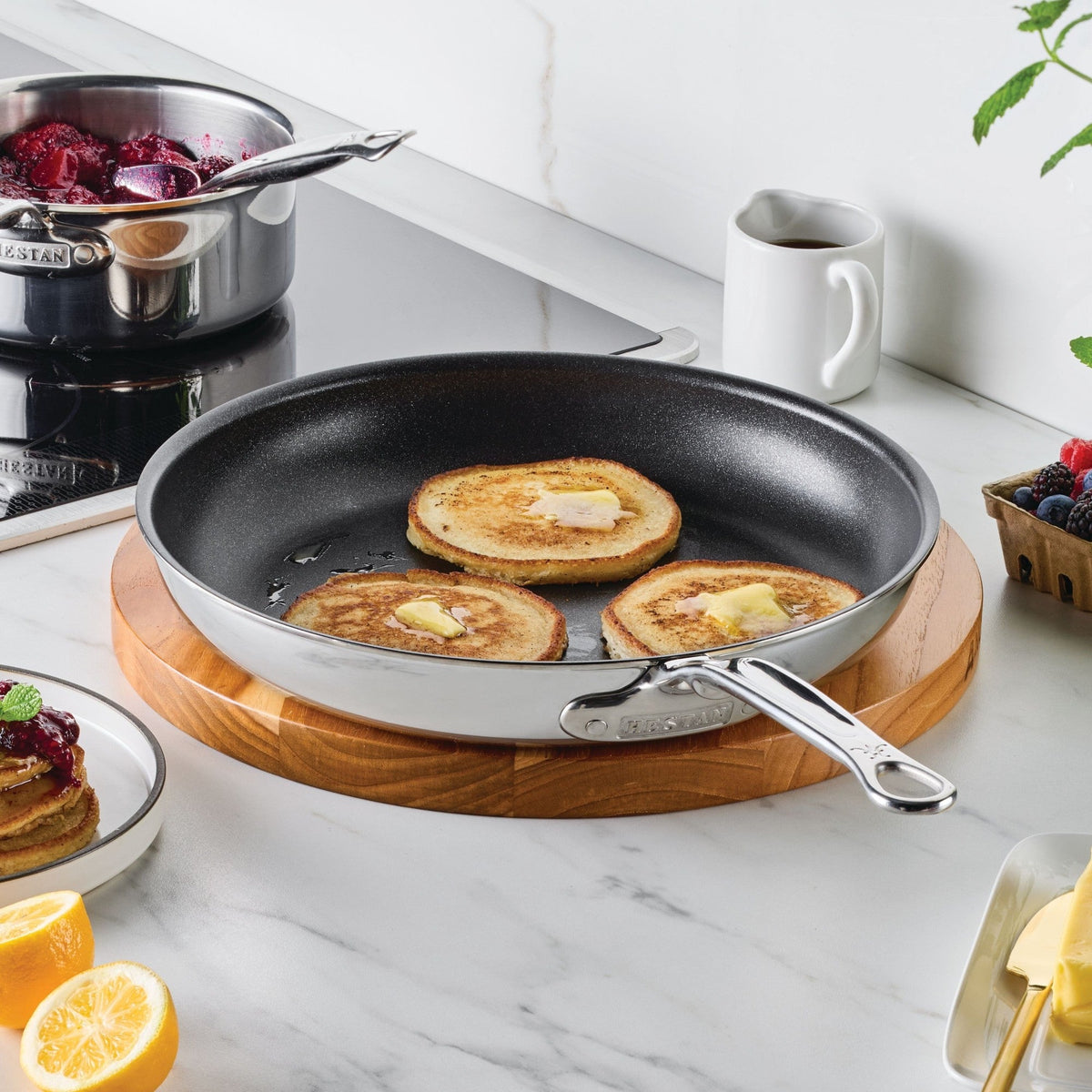 Hestan ProBond Luxe 2-Piece TITUM Nonstick Skillet Set (8.5" & 11")