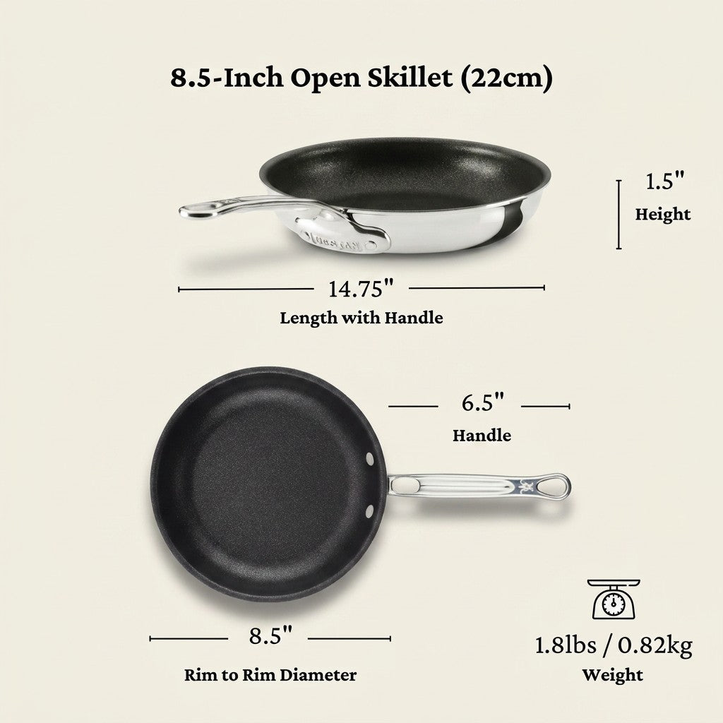 Hestan ProBond Luxe TITUM Nonstick Skillet