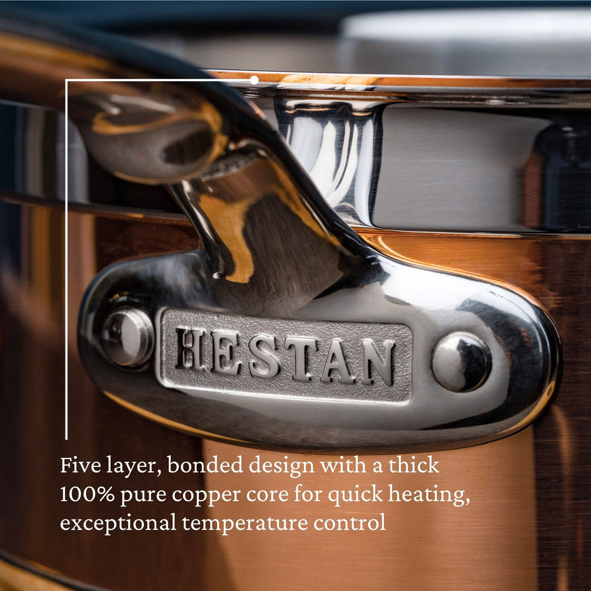 Hestan CopperBond Covered Saucepan