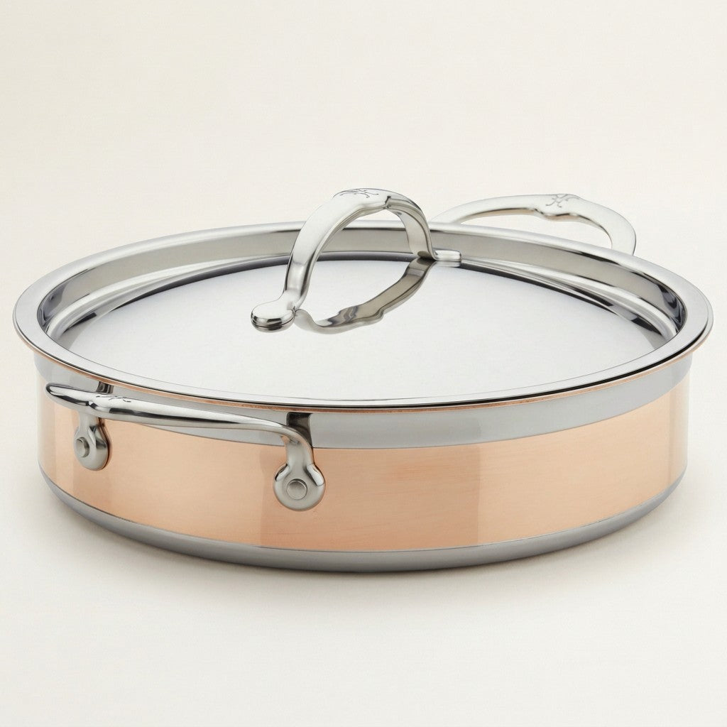 Hestan CopperBond Covered Sauteuse, 3.5 Qt