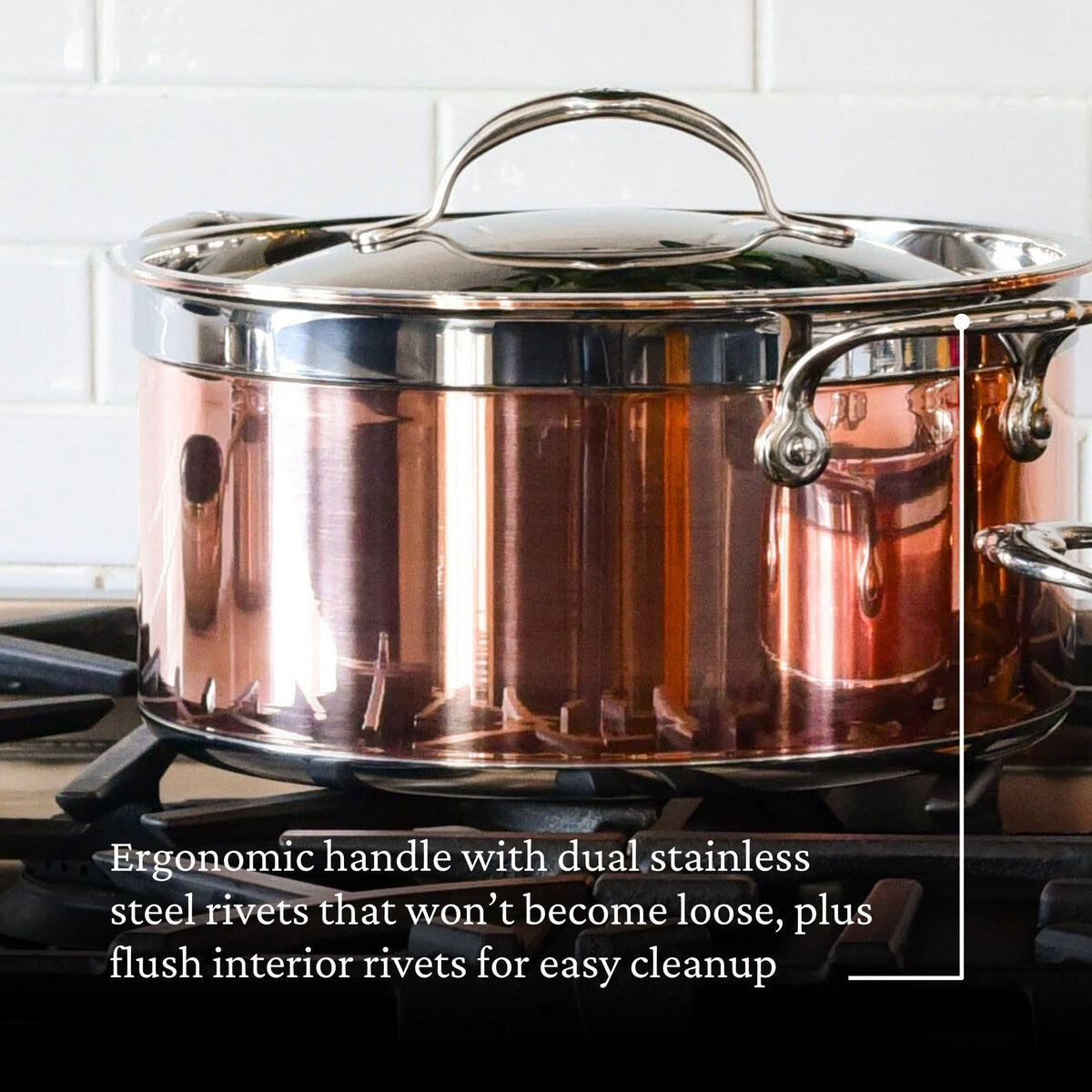 Hestan CopperBond Covered Stockpot, 6 Qt