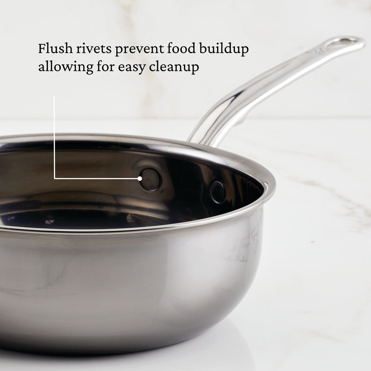 Hestan NanoBond Covered Saucier, 2 Qt