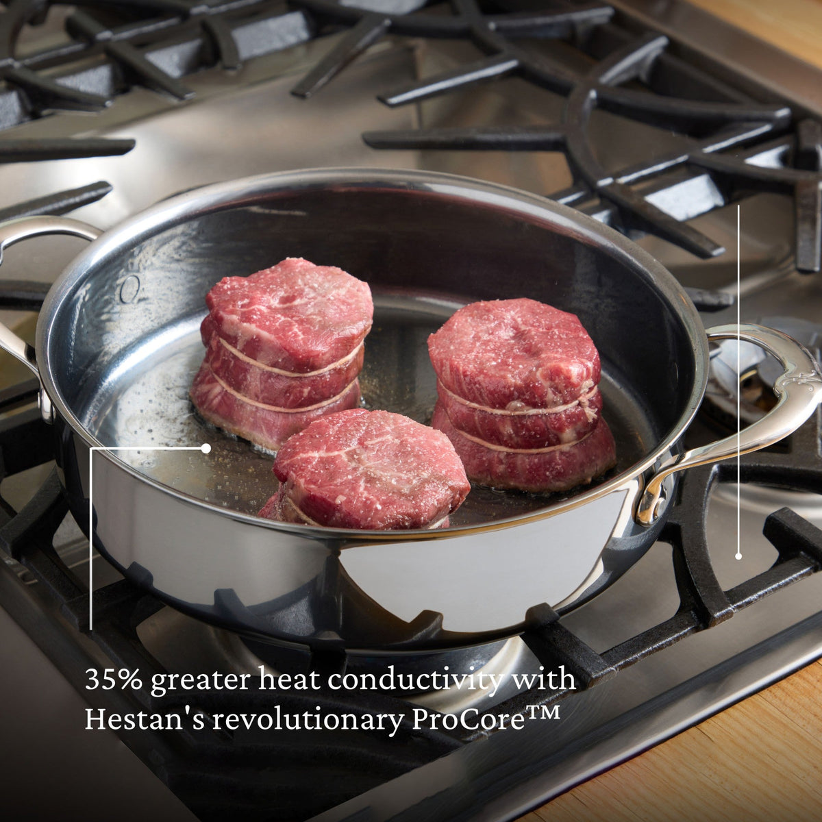 Hestan NanoBond Covered Sauteuse, 3.5 Qt