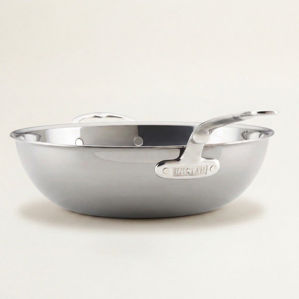 Hestan NanoBond Chef's Pan with Helper Handles, 14"