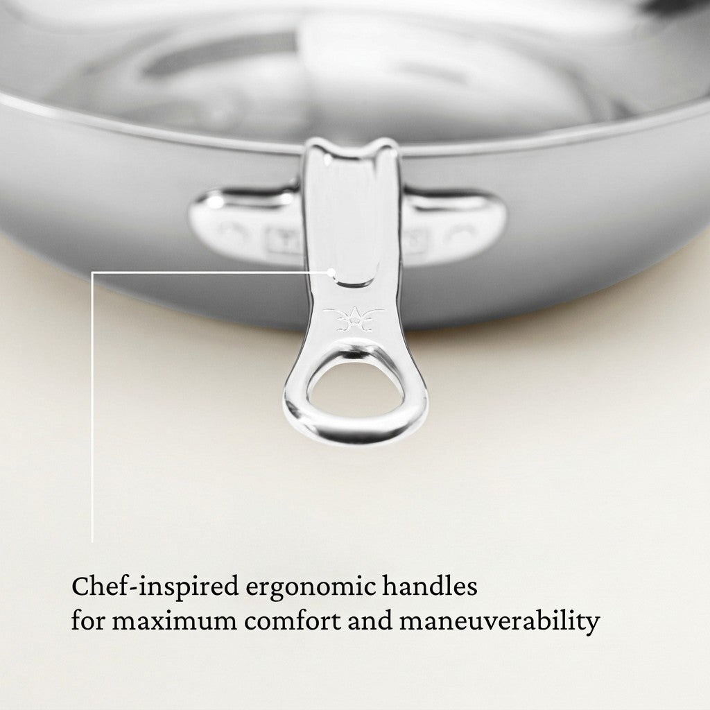 Hestan NanoBond Chef's Pan with Helper Handles, 14"