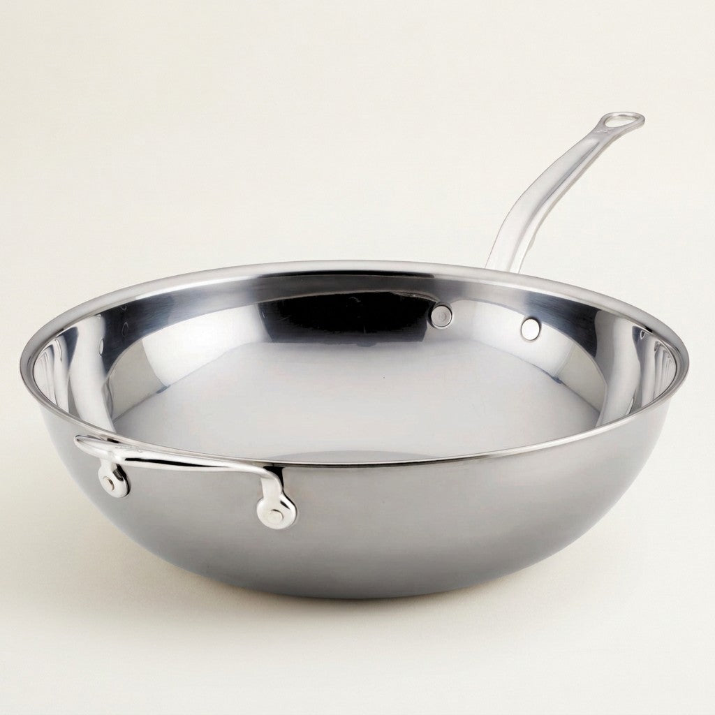 Hestan NanoBond Chef's Pan with Helper Handles, 14"