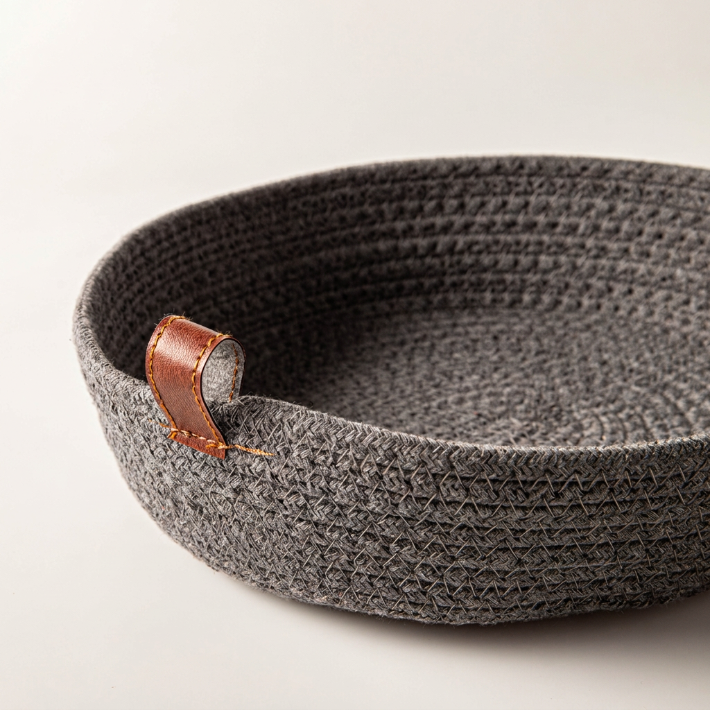 Large Woven Cotton Rope Basket