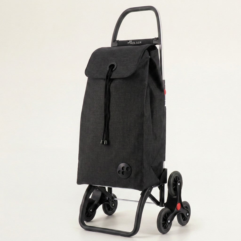 Rolser 6-Wheel Stair Climbing Shopping Trolley, Tweed