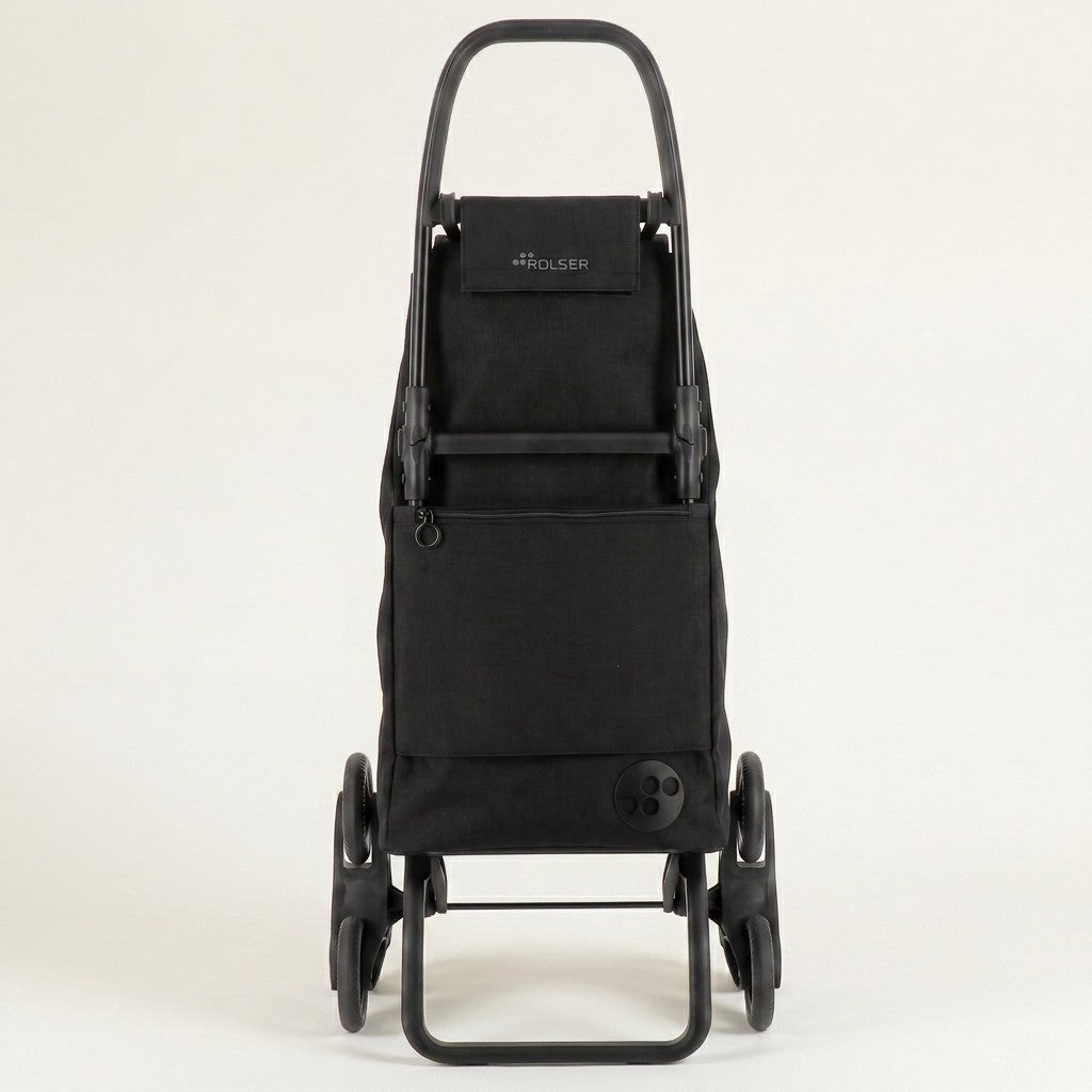 Rolser 6-Wheel Stair Climbing Shopping Trolley, Tweed