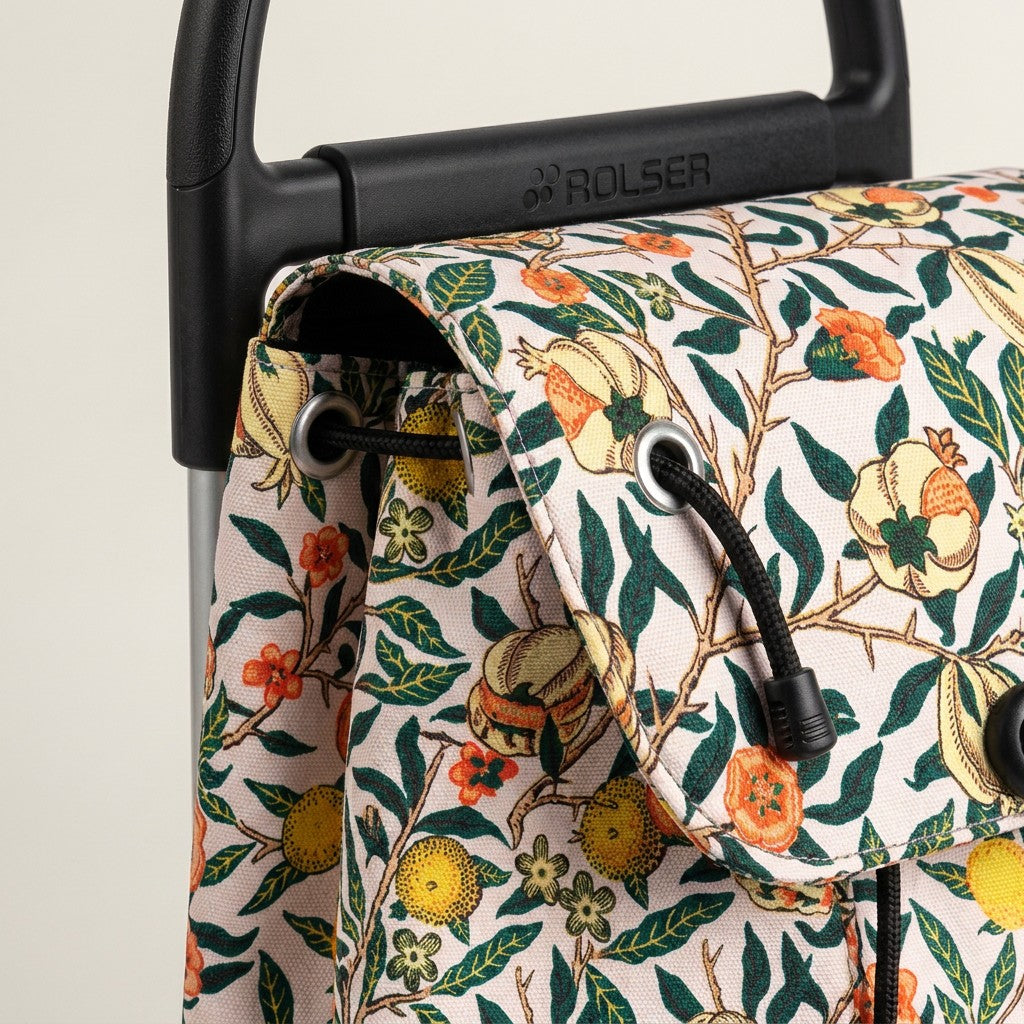Rolser Lightweight Aluminum Folding Shopping Trolley, Fruit