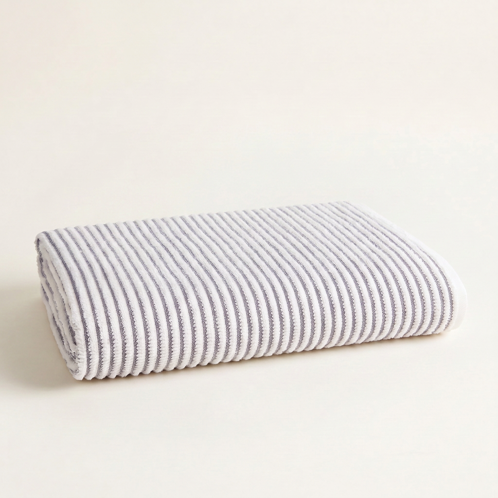 Sullivan Ribbed Bath Towel