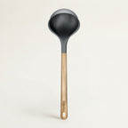 Ladle with Oak Wood Handle