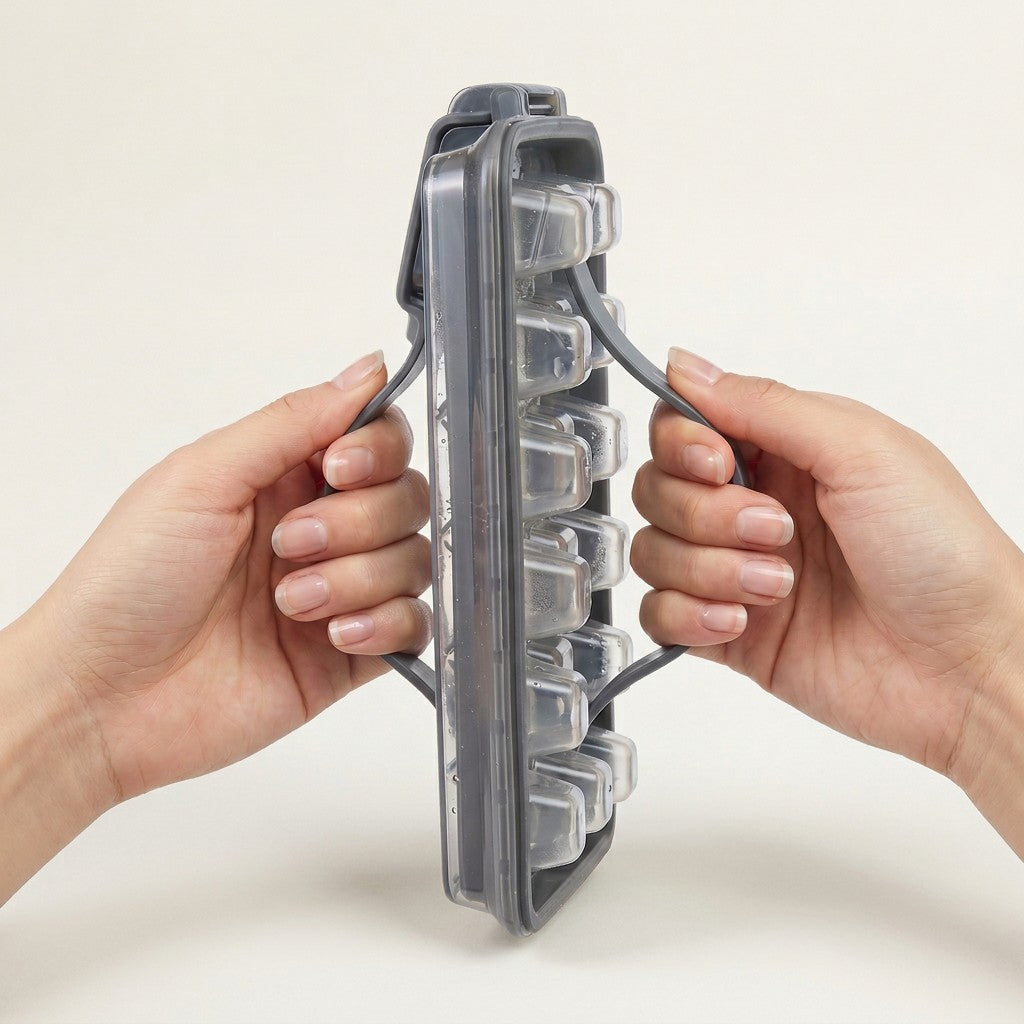 Press & Pull Ice Cube Tray