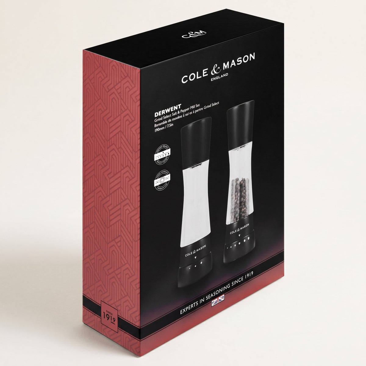 Derwent Salt & Pepper Mill Set