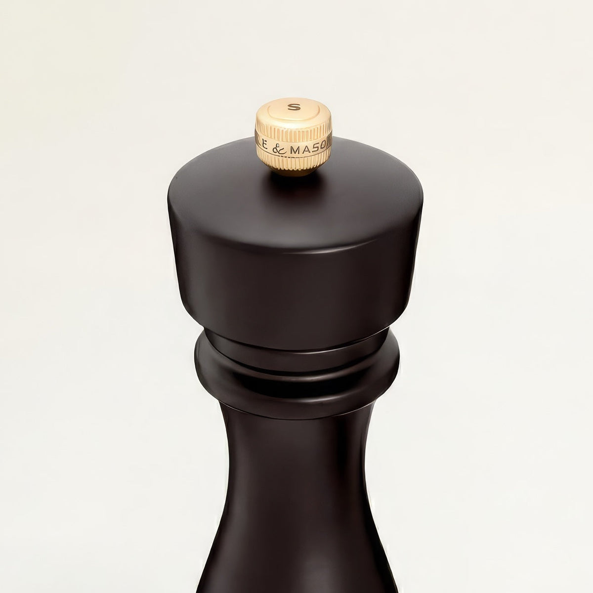 London Grind Select Tall Salt Mill, Chocolate Wood