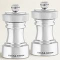 Hoxton Salt & Pepper Mill Gift Set, Stainless Steel