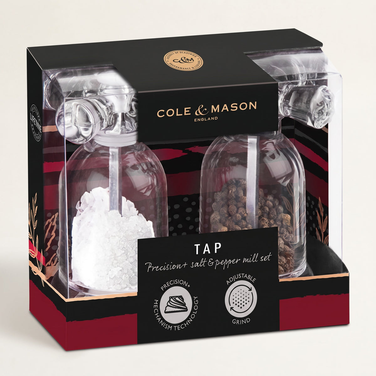 Tap Precision Mill Gift Set
