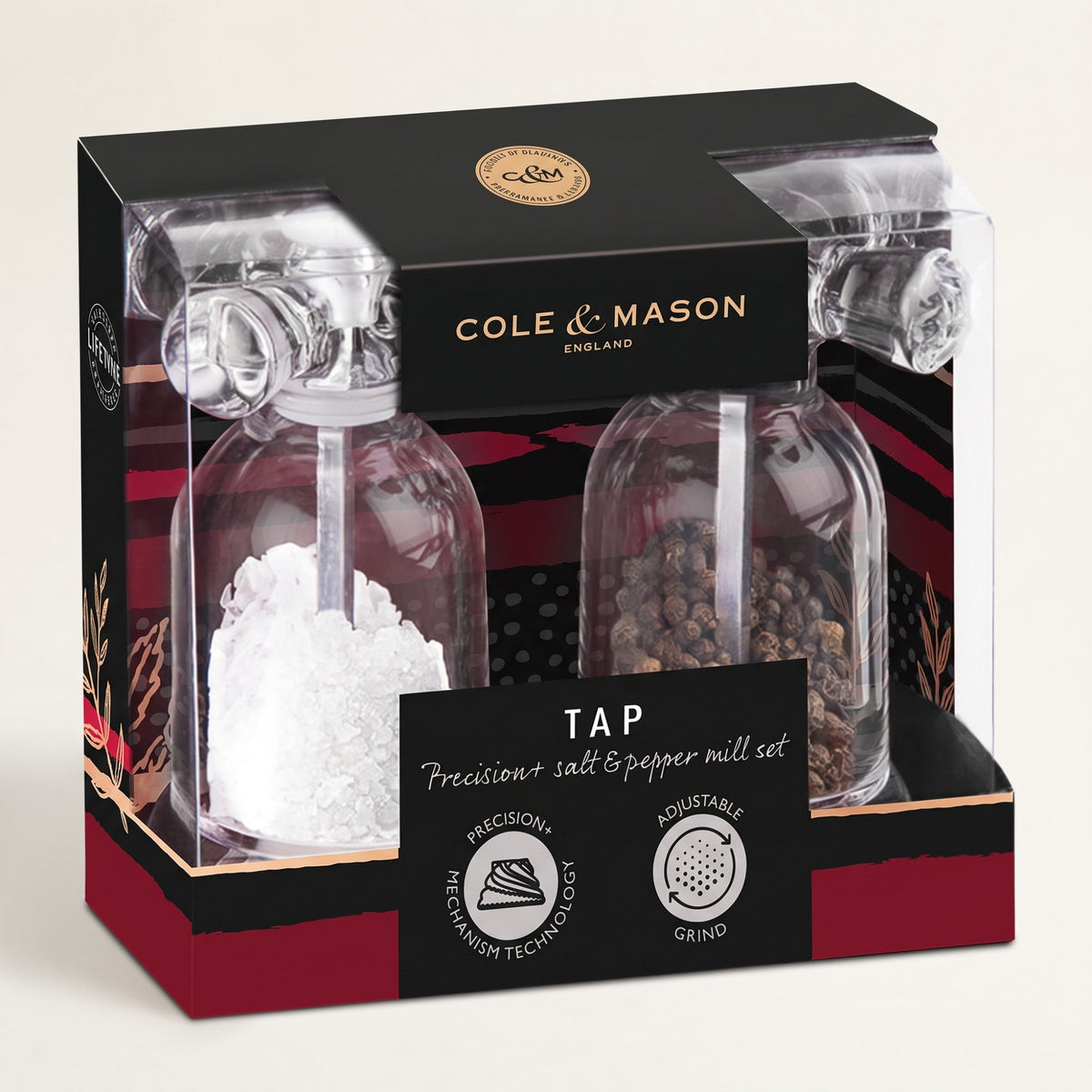Tap Precision Mill Gift Set