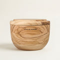 Portobello Olive Wood Salt Pot