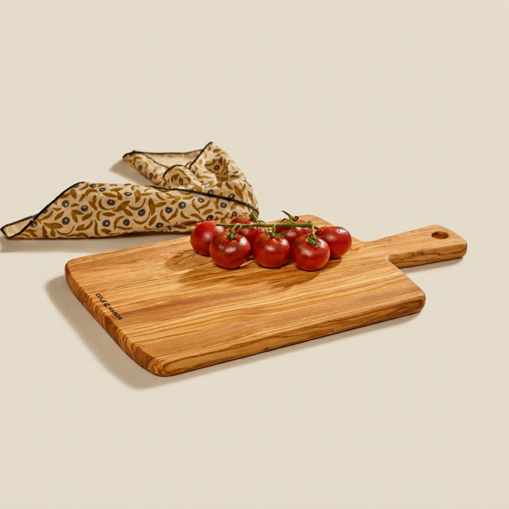 Portobello Olive Wood Serving Board, Medium