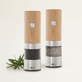 i.Mill Electric USB Pepper/Salt Mill, Ash Wood