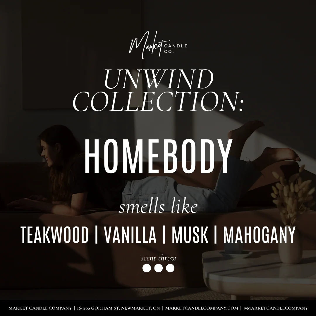 Homebody 8oz. Scented Unwind Soy Candle