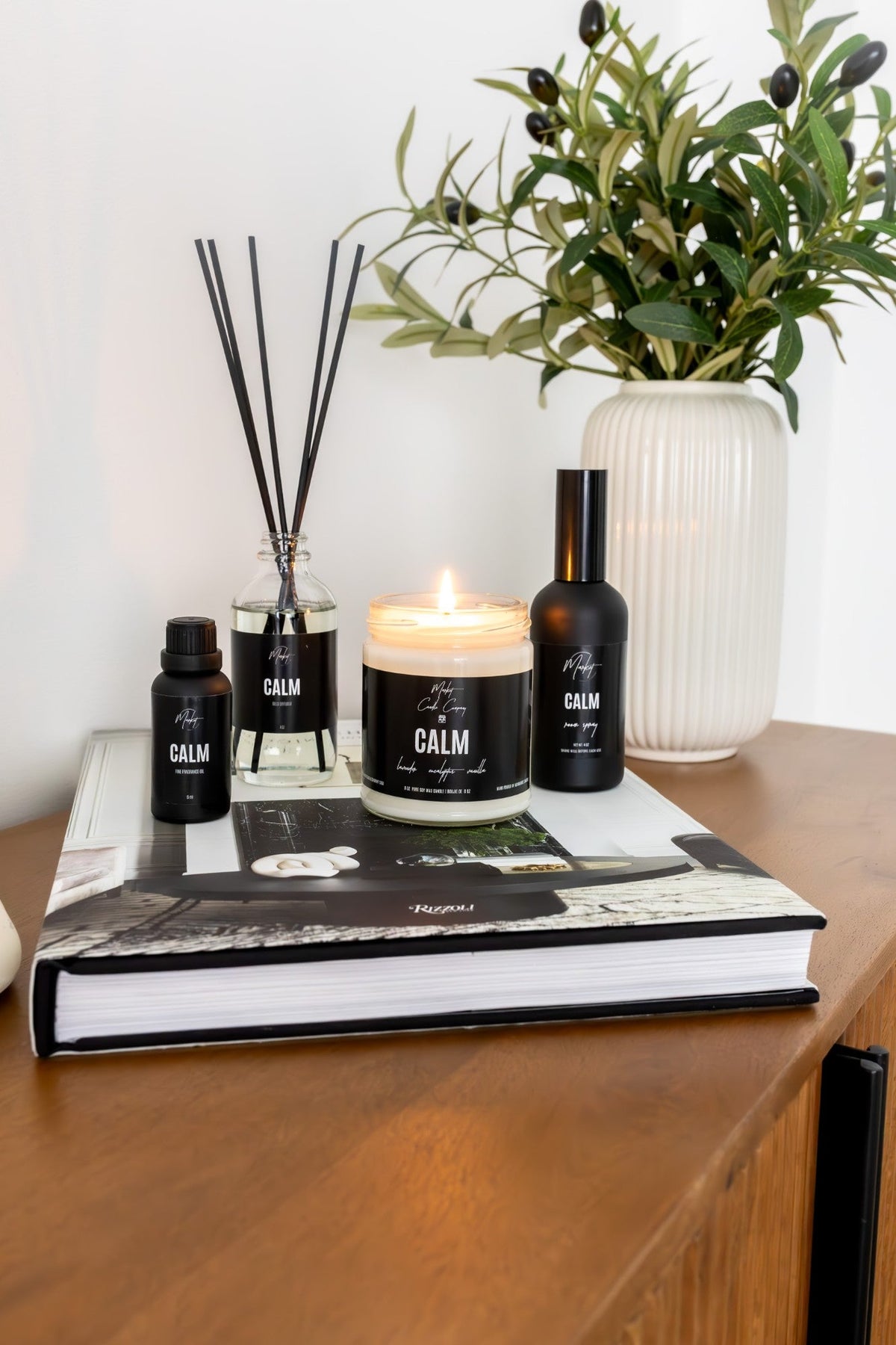 Calm 16oz. Scented Soy Candle