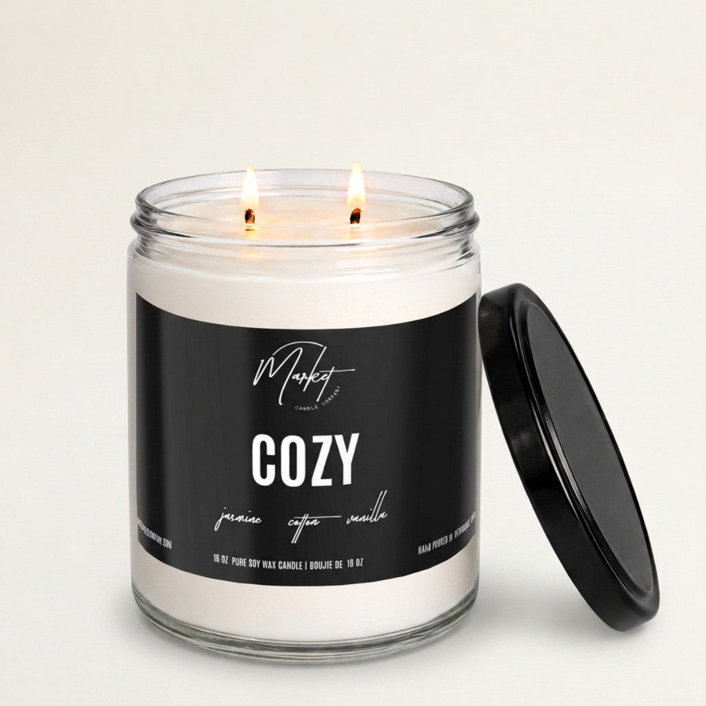 Cozy 16oz. Scented Soy Candle