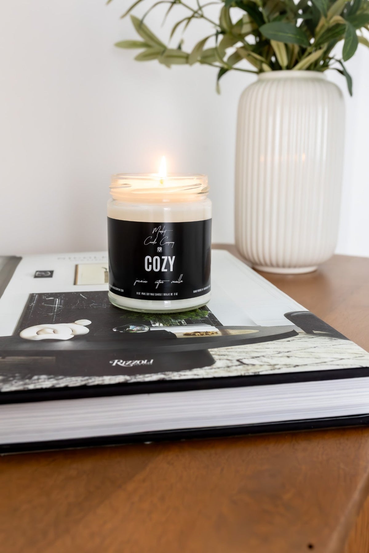 Cozy 16oz. Scented Soy Candle
