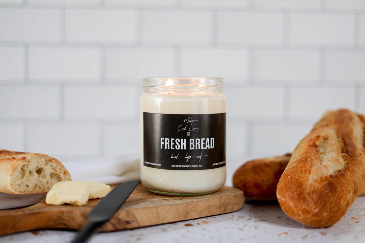 Fresh Bread 16oz. Scented Soy Candle