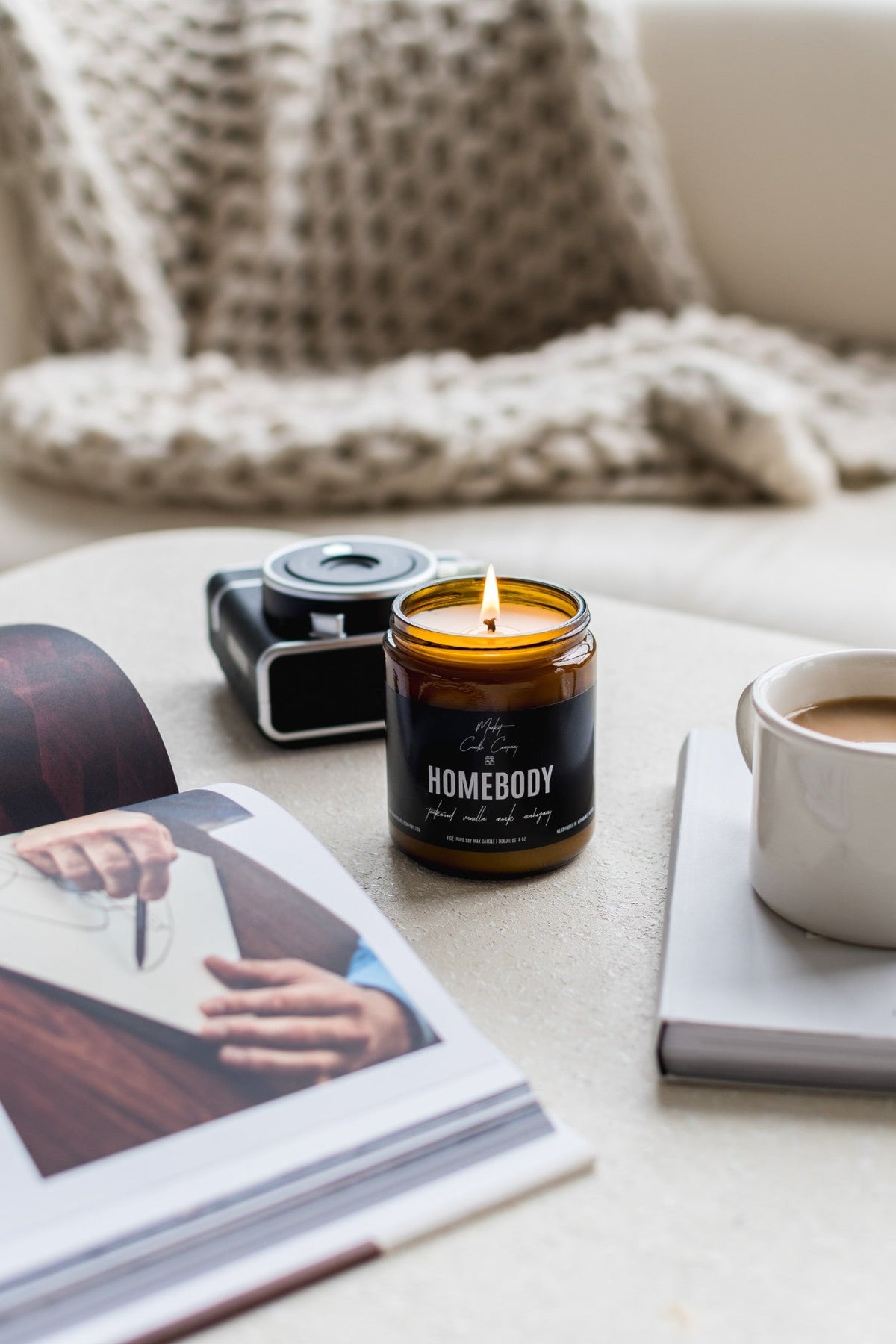 Homebody 16oz. Scented Unwind Soy Candle