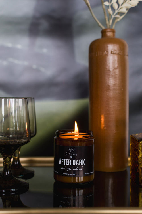 After Dark 16oz. Scented Unwind Soy Candle