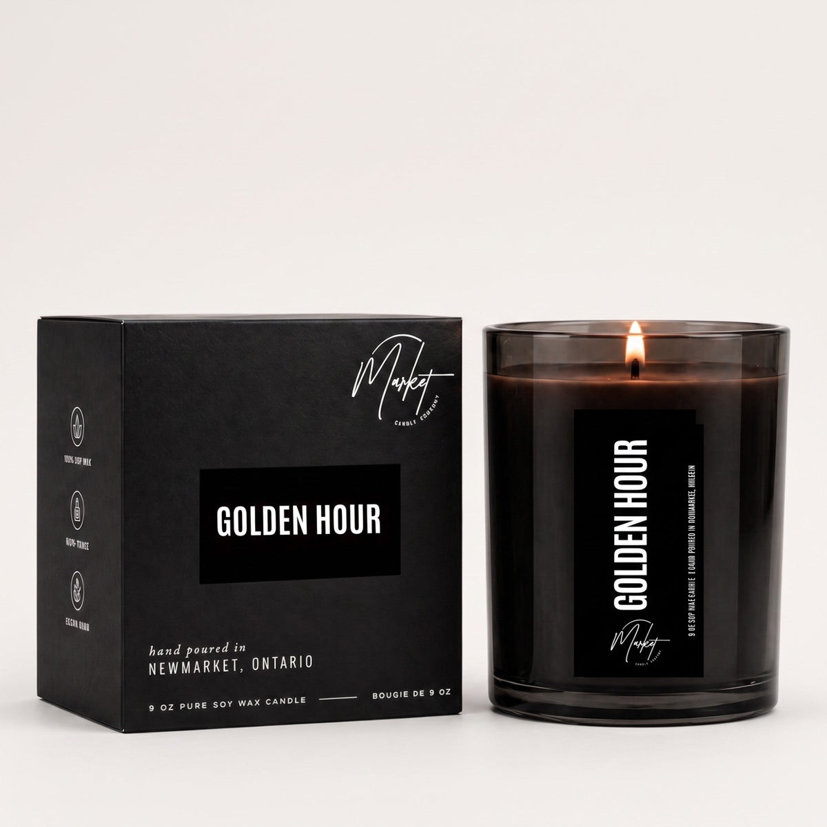 Golden Hour 9oz. Boxed Luxe Candle