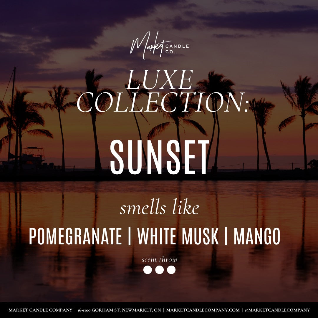 Sunset 9oz. Boxed Luxe Candle