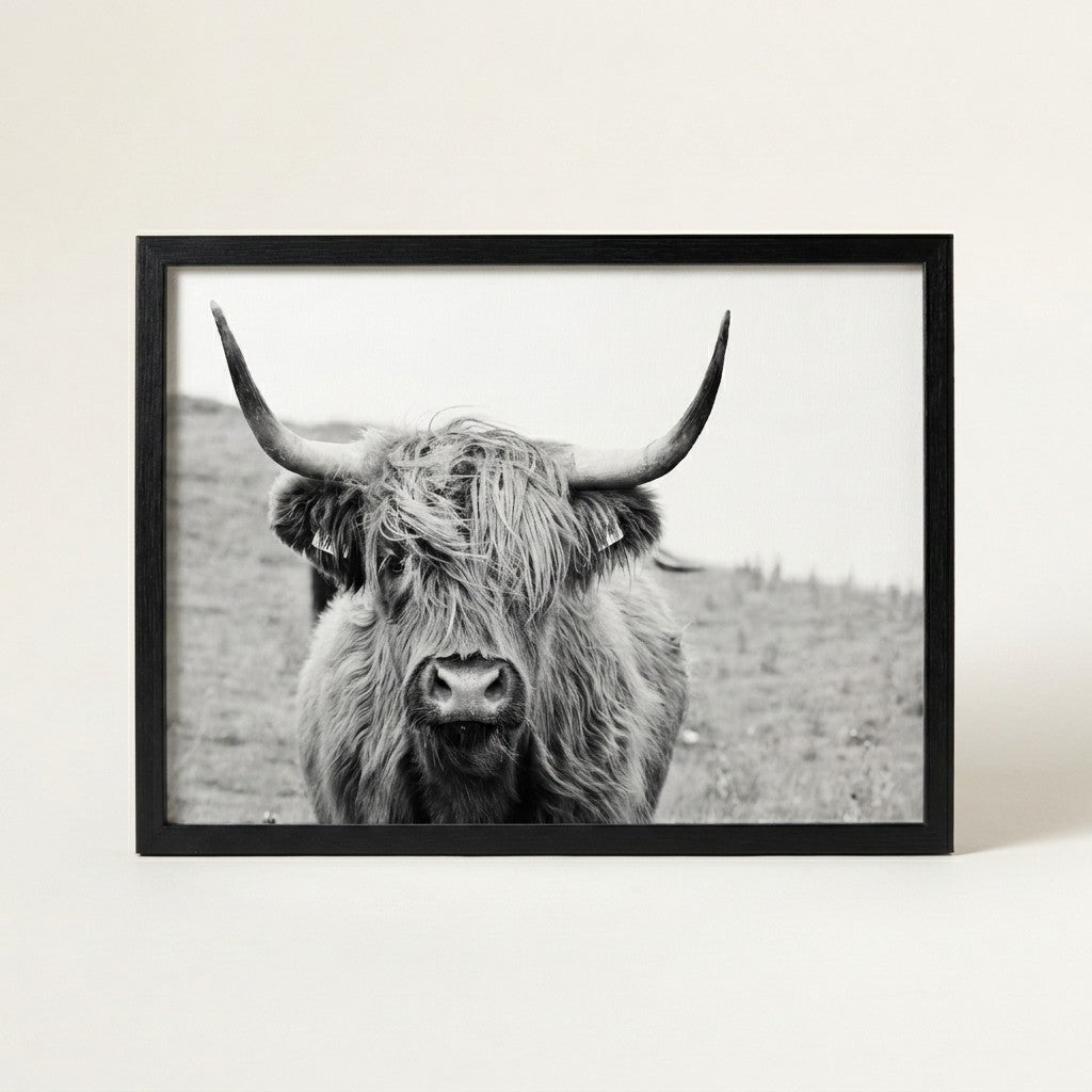 Highland Cow Wall Art