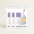 Simplehuman Code Q Liners, 60 Pack