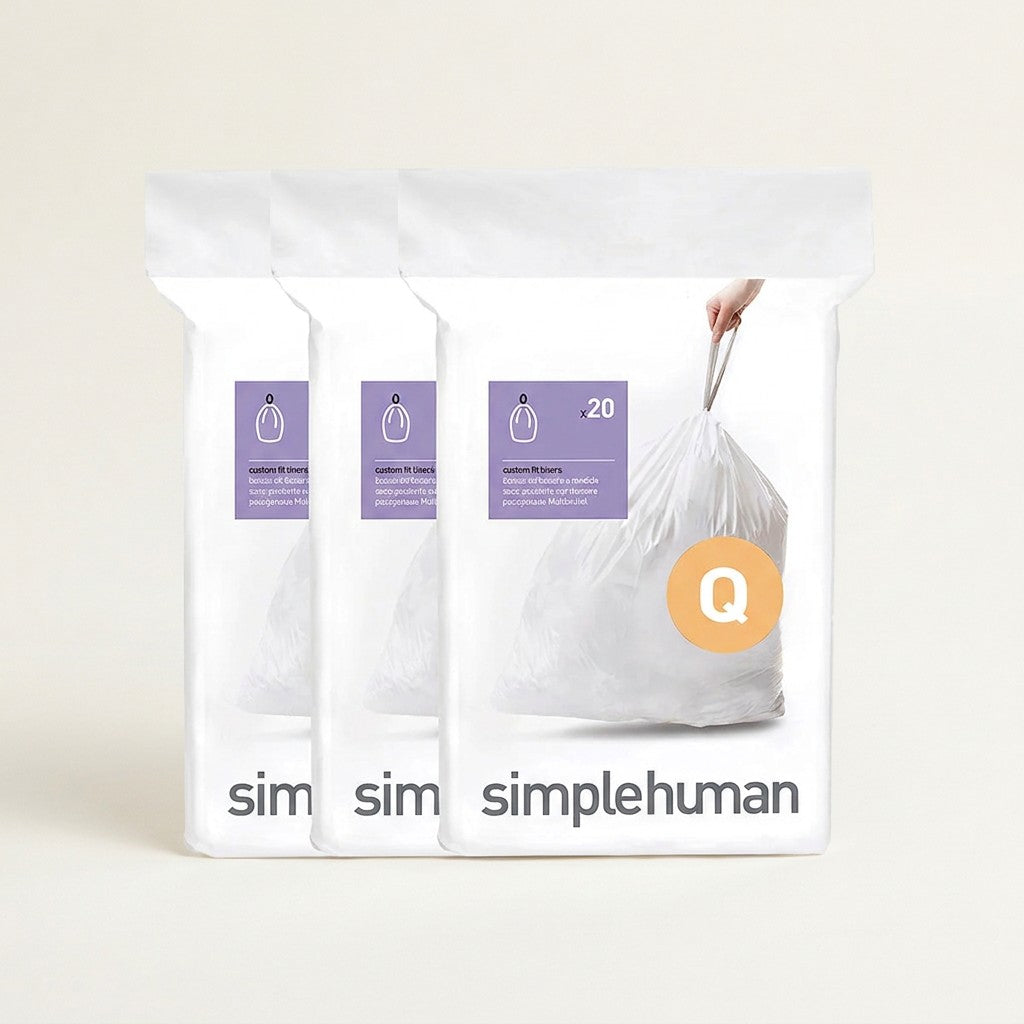 Simplehuman Code Q Liners, 60 Pack