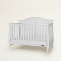 Lit de bébé 4 en 1 Camden, blanc mat