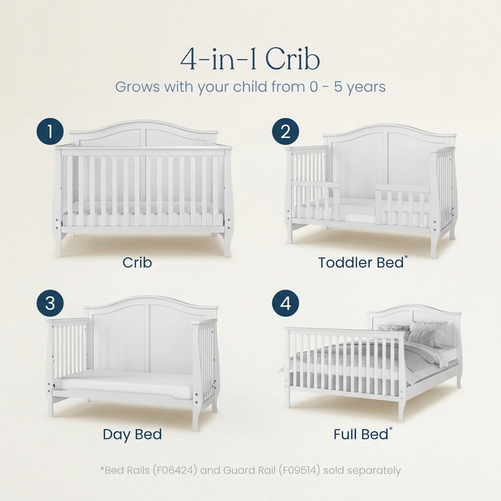 Camden Full-Size Bed Rails