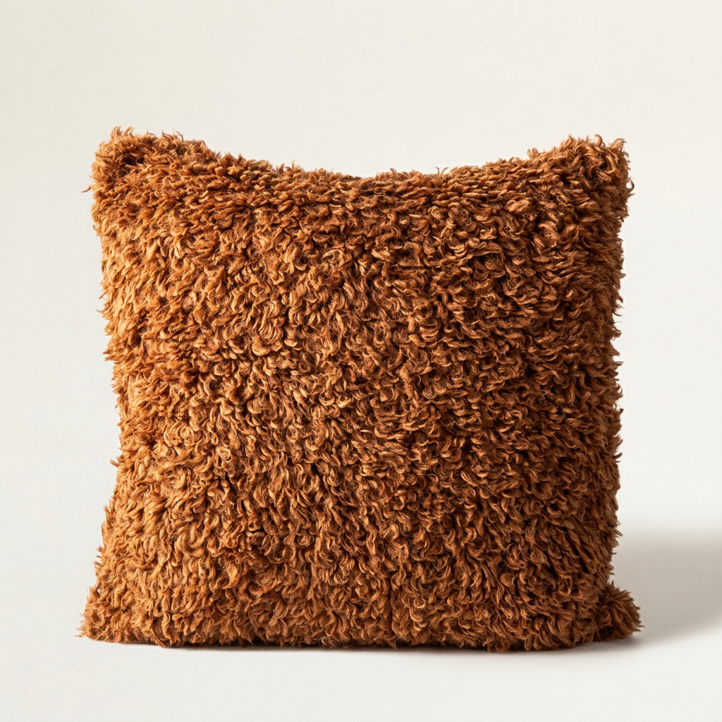 Mae Faux Shearling Cushion