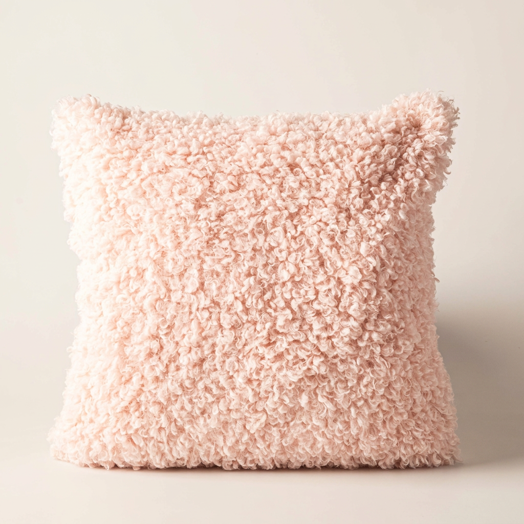 Mae Faux Shearling Cushion