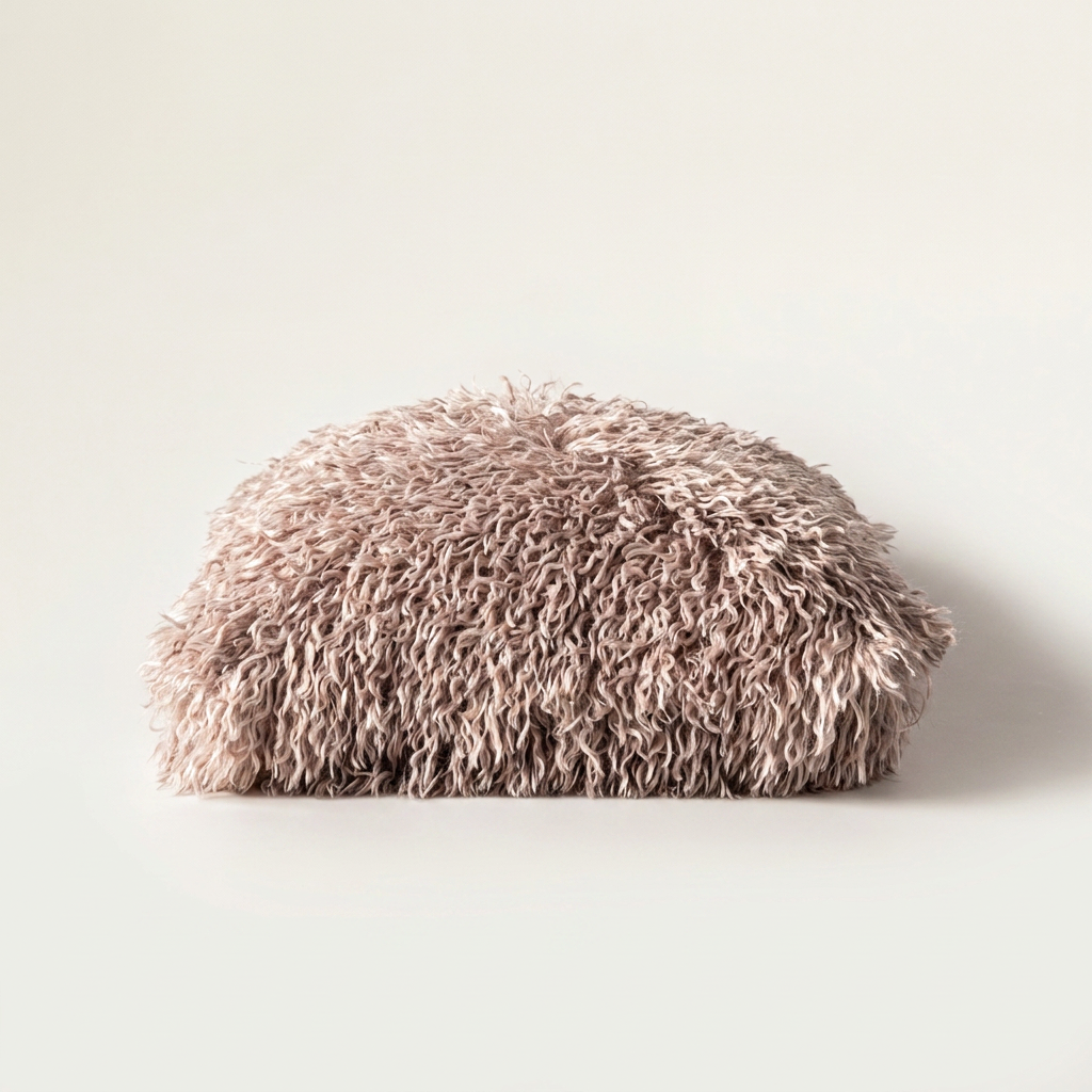 Willow Faux Mongolian Fur Cushion