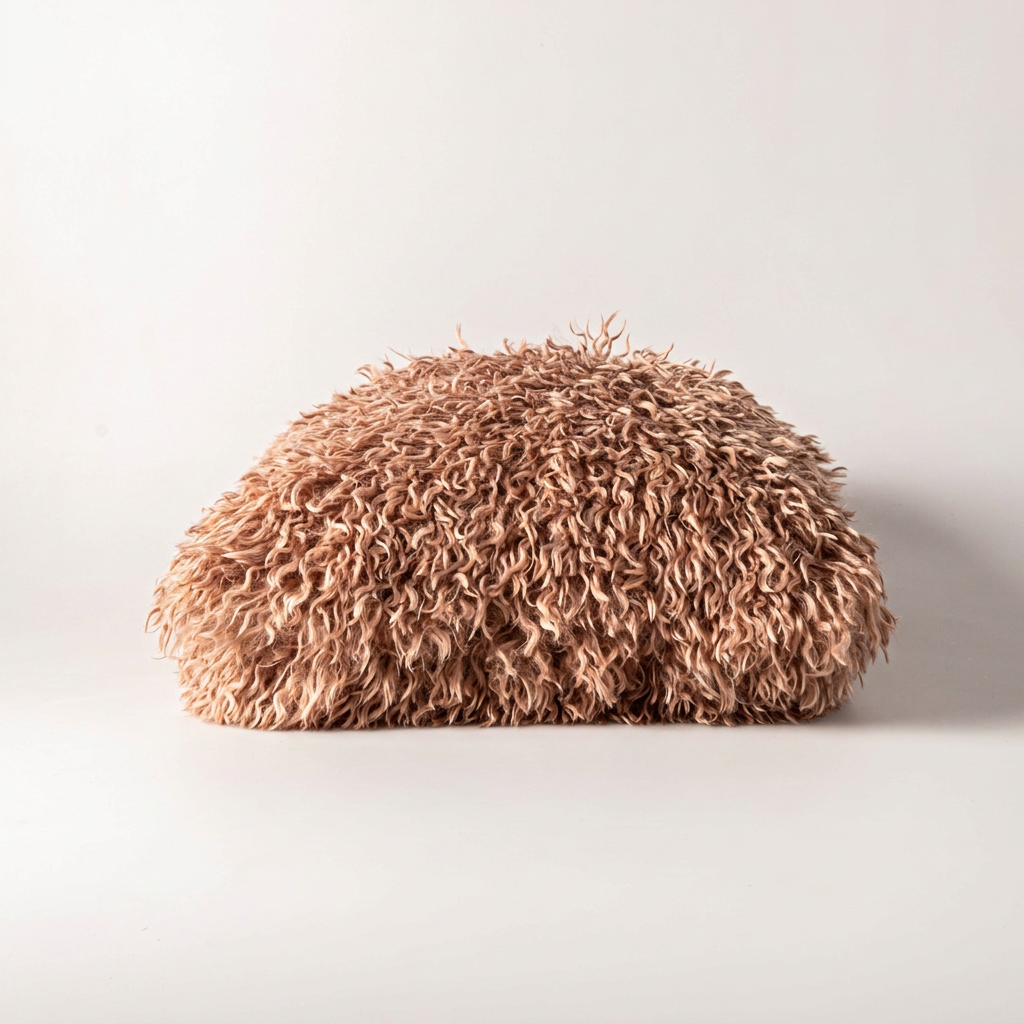 Willow Faux Mongolian Fur Cushion