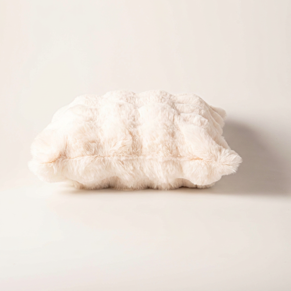 Bianca Faux Rabbit Fur Cushion