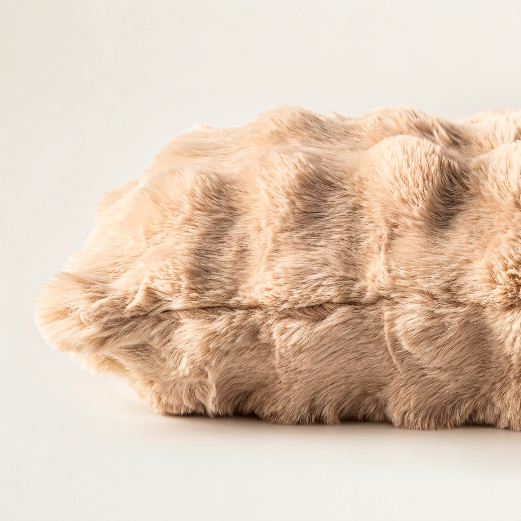 Bianca Faux Rabbit Fur Cushion