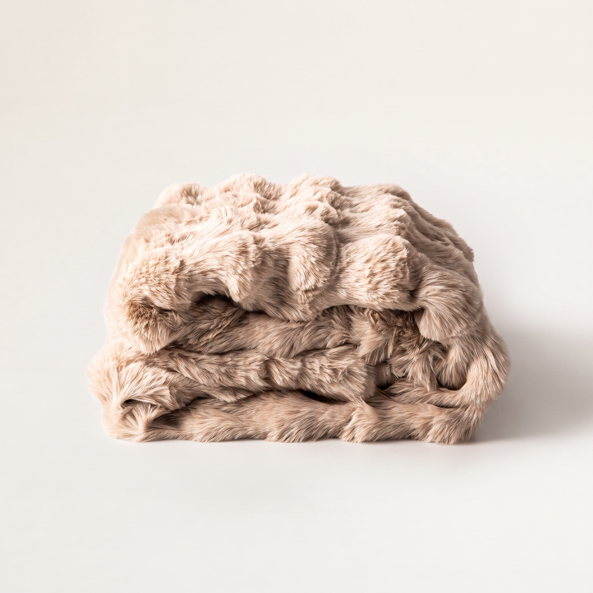 Bianca Faux Rabbit Fur Throw
